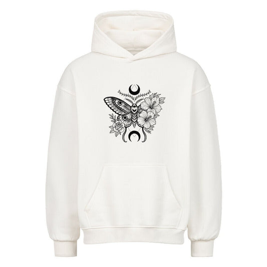 Actias Luna | Premium Oversized Hoodie - DTF Druck – SoulAndPixel Streetwear & Accessoires