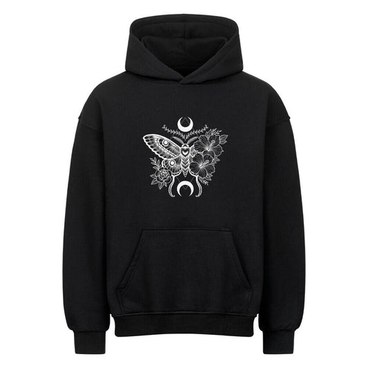 Actias Luna | Premium Oversized Hoodie - DTF Druck – SoulAndPixel Streetwear & Accessoires