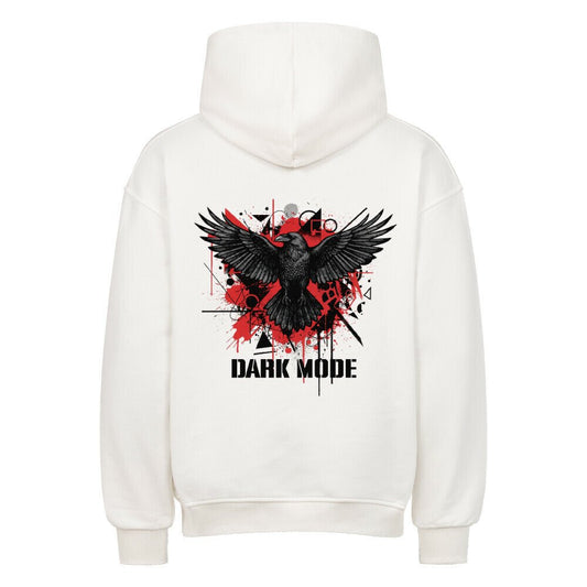 Dark Mode Hoodie | Premium Oversized - DTF Druck | RückenMotiv – SoulAndPixel Streetwear & Accessoires