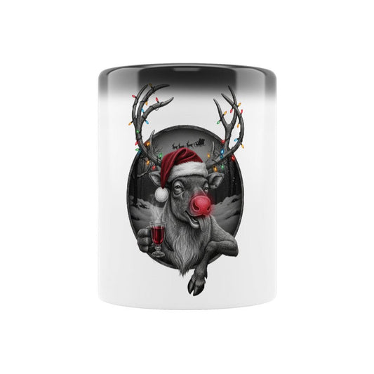 Drunkmas Reindeer | Farbwechseltasse, 300 ml – SoulAndPixel Streetwear & Accessoires