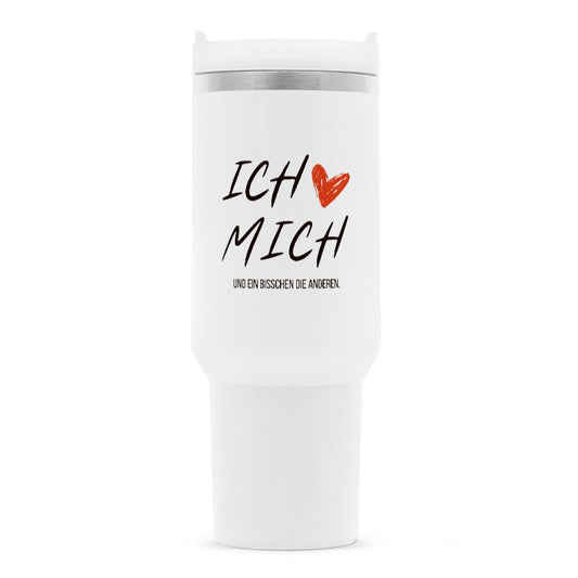 Ich liebe MICH | Thermobecher Edelstahl, 1200 ml – SoulAndPixel Streetwear & Accessoires