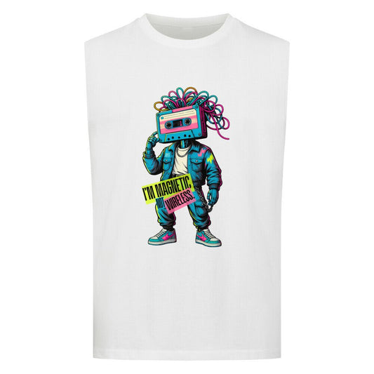 I'm Magnetic | ärmelloses Oversize T-Shirt, Bio - Baumwolle – SoulAndPixel Streetwear & Accessoires