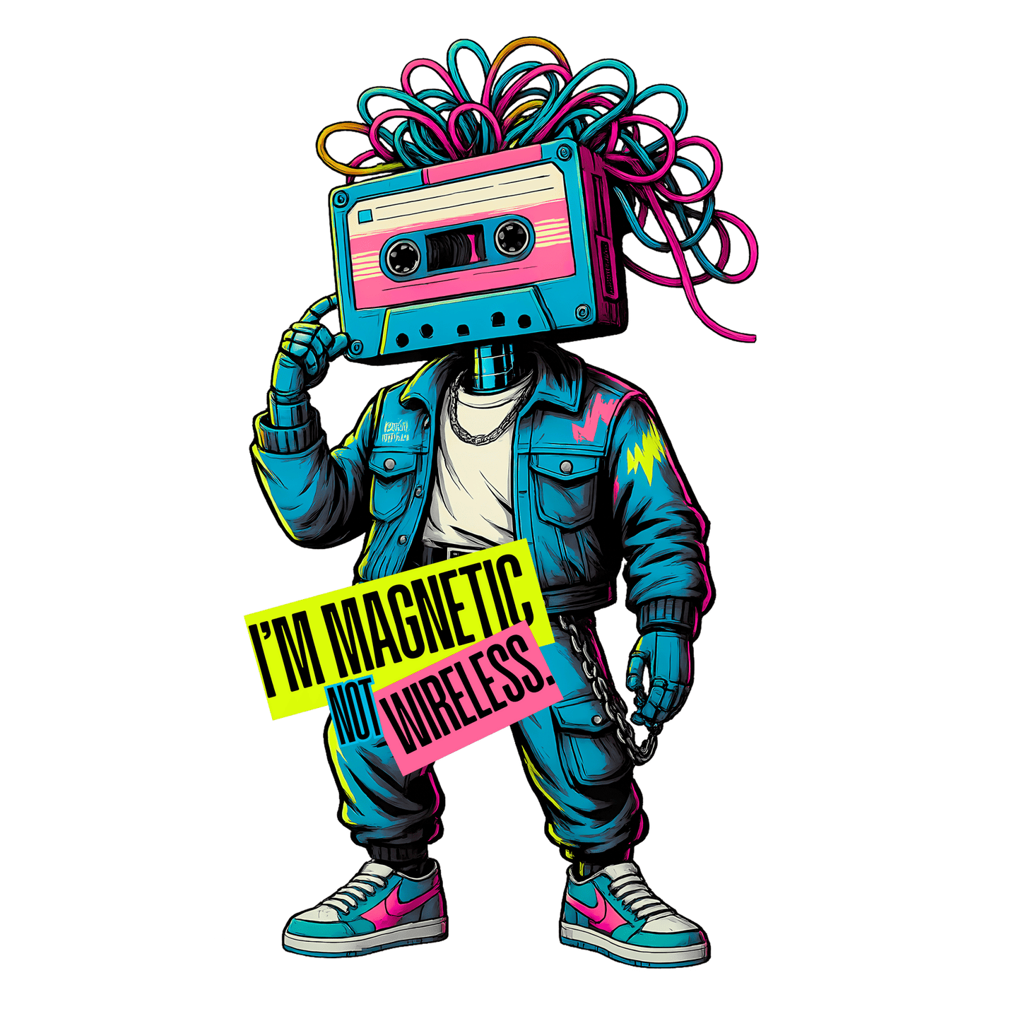 I'm Magnetic | Gym Bag, Bio - Baumwolle & recyceltem Polyester – SoulAndPixel Streetwear & Accessoires