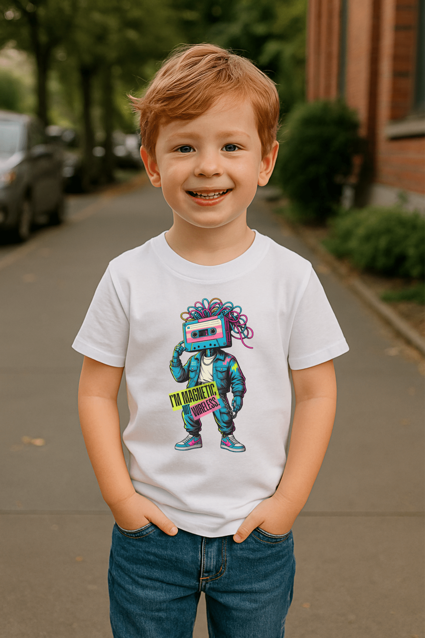 I'm Magnetic | Premium Organic Shirt, Bio - Baumwolle - DTF Druck – SoulAndPixel Streetwear & Accessoires