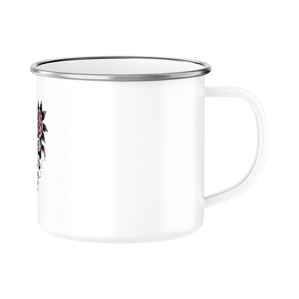 Inked Soul Swallow | Emaille Tasse, 300 ml – SoulAndPixel Streetwear & Accessoires