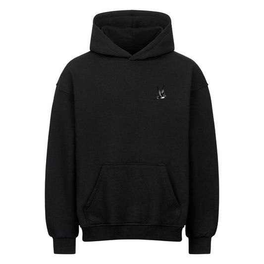 Inked Soul Swallow Hoodie | Premium Oversized - DTF Druck | RückenMotiv – SoulAndPixel Streetwear & Accessoires