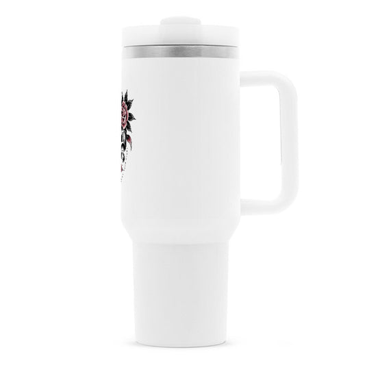 Inked Soul Swallow | Thermobecher Edelstahl, 1200 ml – SoulAndPixel Streetwear & Accessoires