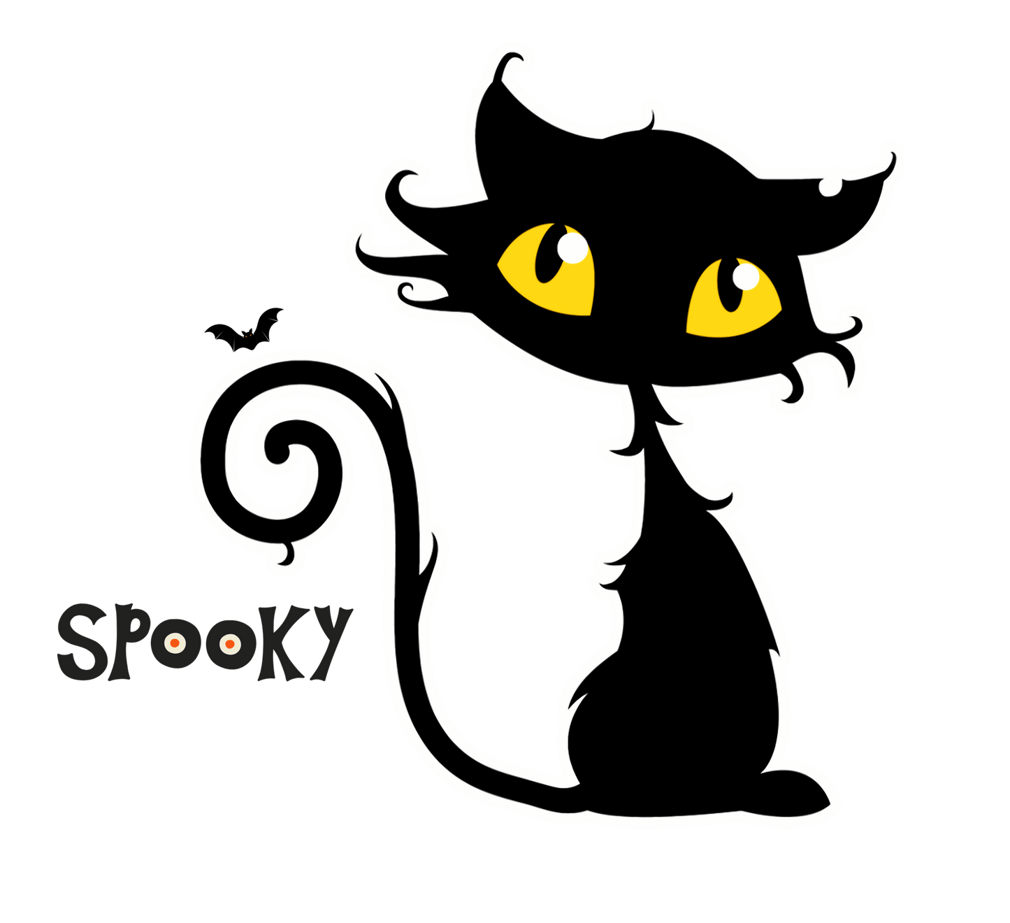 Little Black CAT | Tasse 300 ml, matt weiß – SoulAndPixel Streetwear & Accessoires