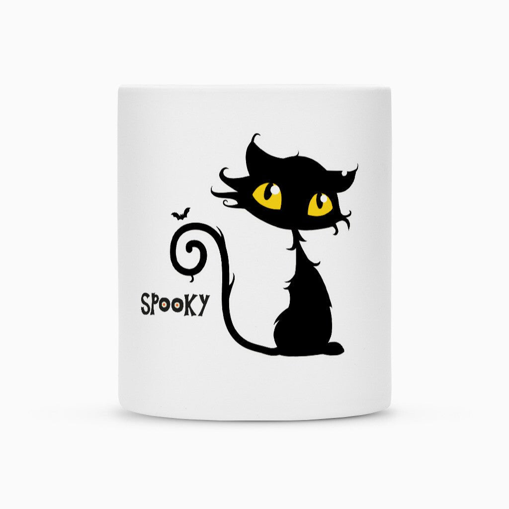 Little Black CAT | Tasse 300 ml, matt weiß – SoulAndPixel Streetwear & Accessoires