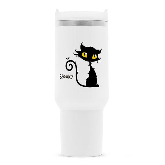 Little Black CAT | Thermobecher Edelstahl, 1200 ml – SoulAndPixel Streetwear & Accessoires