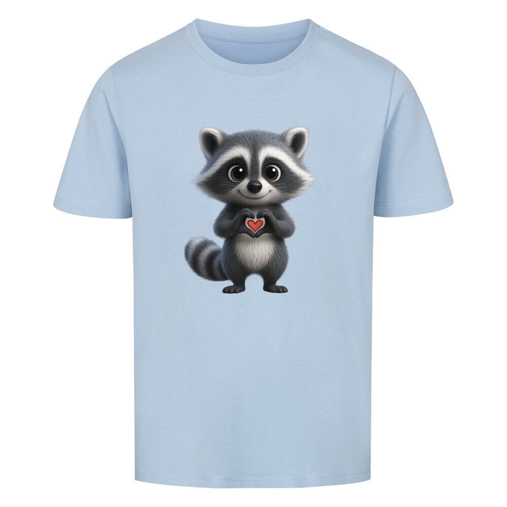 Little Raccoon | Premium Organic Shirt, Bio - Baumwolle - DTF Druck – SoulAndPixel Streetwear & Accessoires
