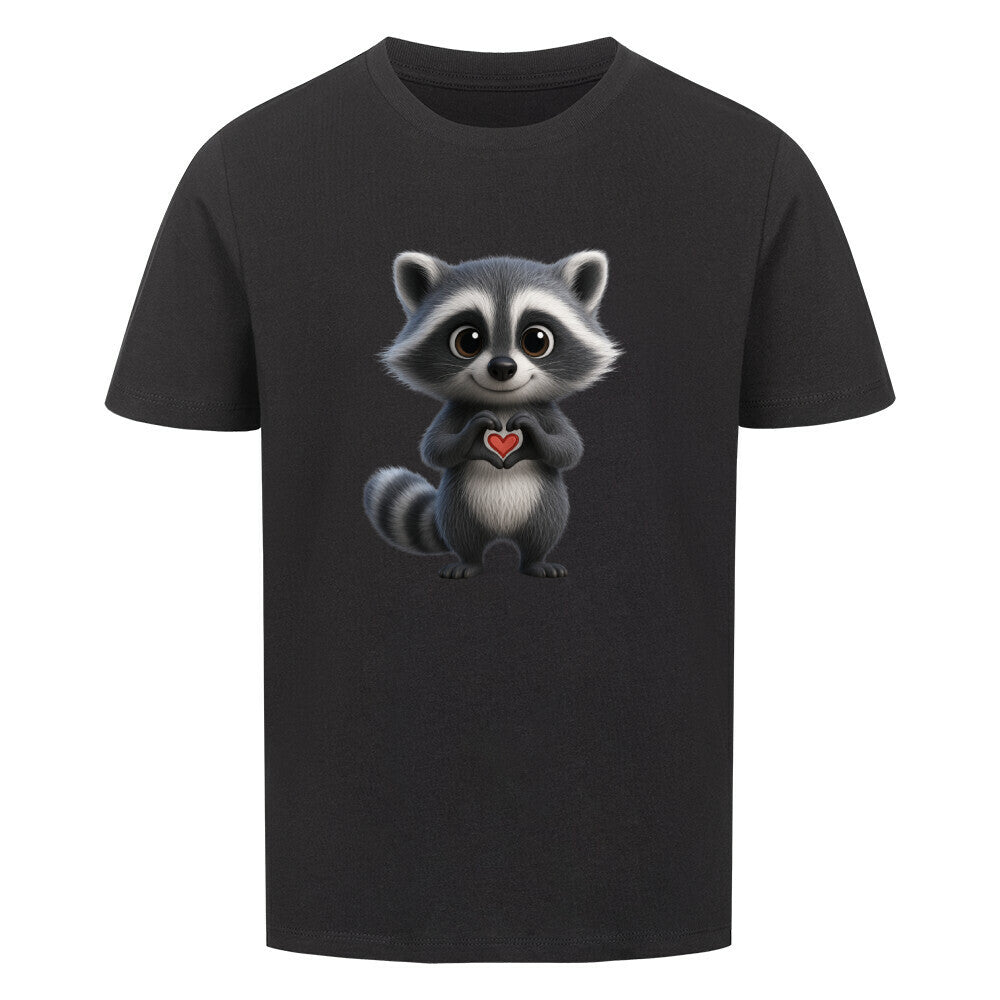 Little Raccoon | Premium Organic Shirt, Bio - Baumwolle - DTF Druck – SoulAndPixel Streetwear & Accessoires
