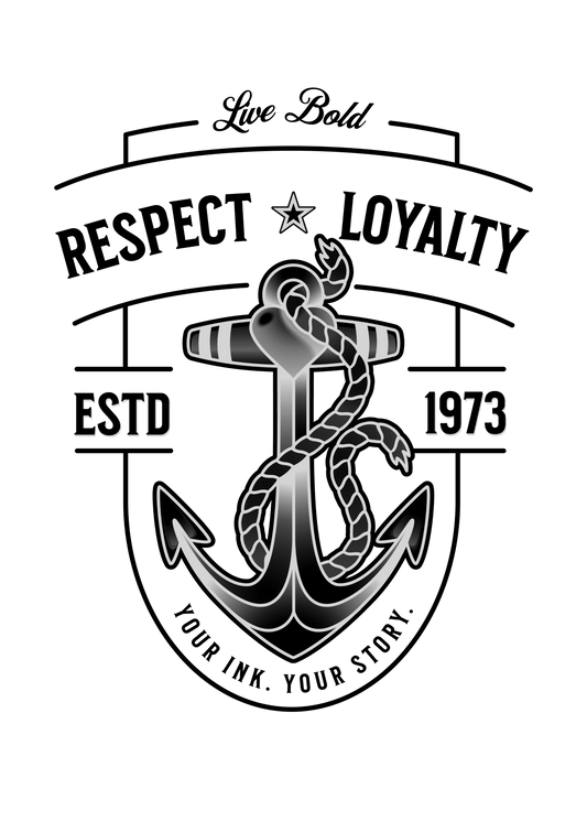 Live Bold | Anker | Schlüsselanhänger, Kunstleder – SoulAndPixel Streetwear & Accessoires