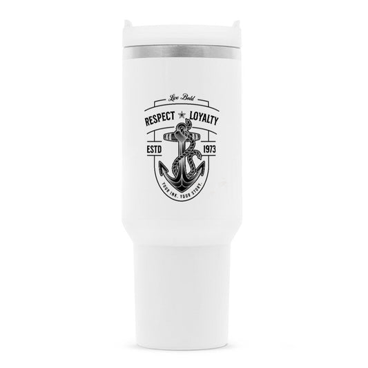 Live Bold | Anker | Thermobecher Edelstahl, 1200 ml – SoulAndPixel Streetwear & Accessoires