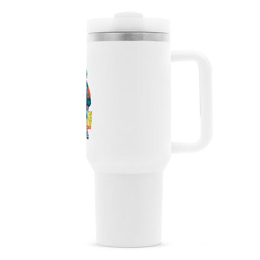 Low Batterie | Thermobecher Edelstahl, 1200 ml – SoulAndPixel Streetwear & Accessoires