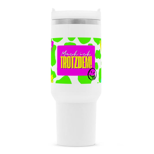 Mach ich | Thermobecher Edelstahl, 1200 ml – SoulAndPixel Streetwear & Accessoires