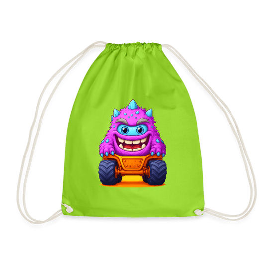 Monstertruck Buddy | Turnbeutel, 100% Baumwolle – SoulAndPixel Streetwear & Accessoires
