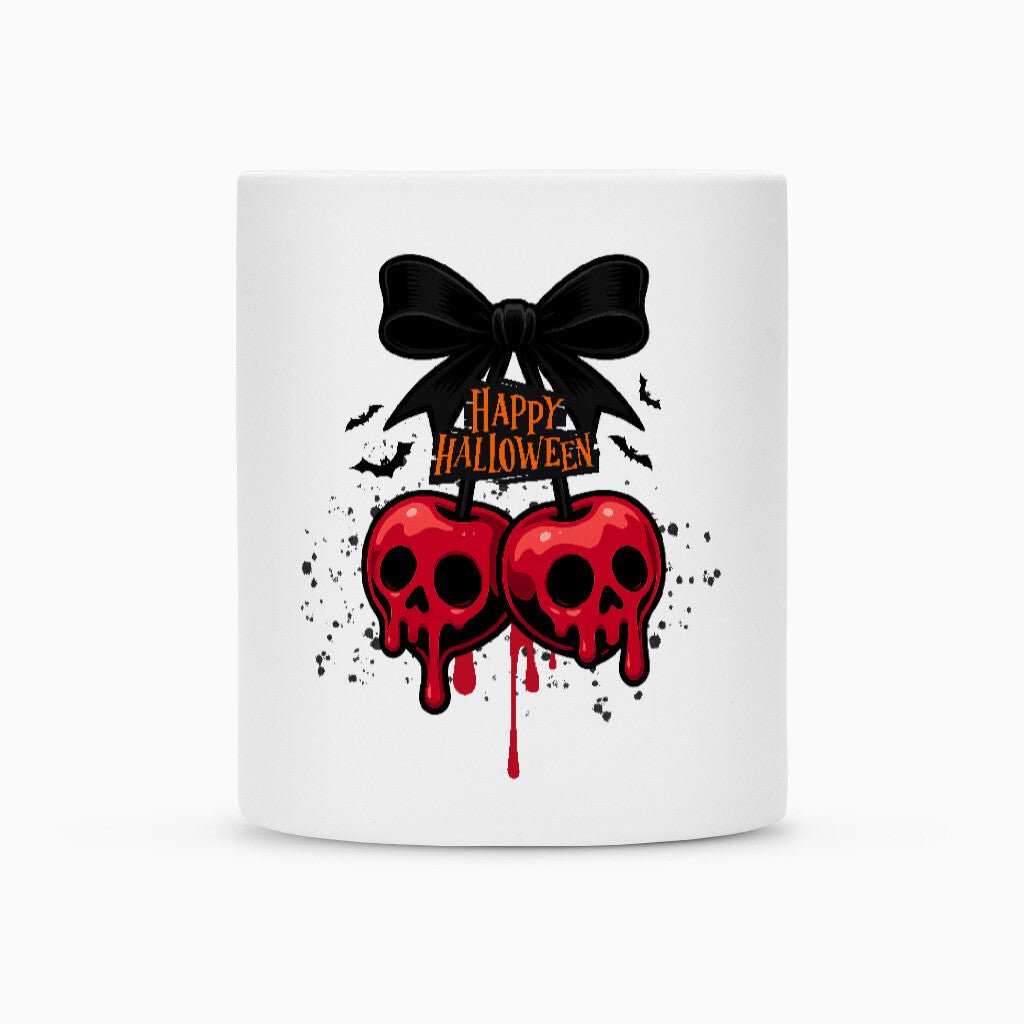 Poison Cherrys - Halloween | Tasse 300 ml, matt weiß – SoulAndPixel Streetwear & Accessoires