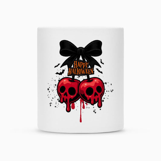 Poison Cherrys - Halloween | Tasse 300 ml, matt weiß – SoulAndPixel Streetwear & Accessoires