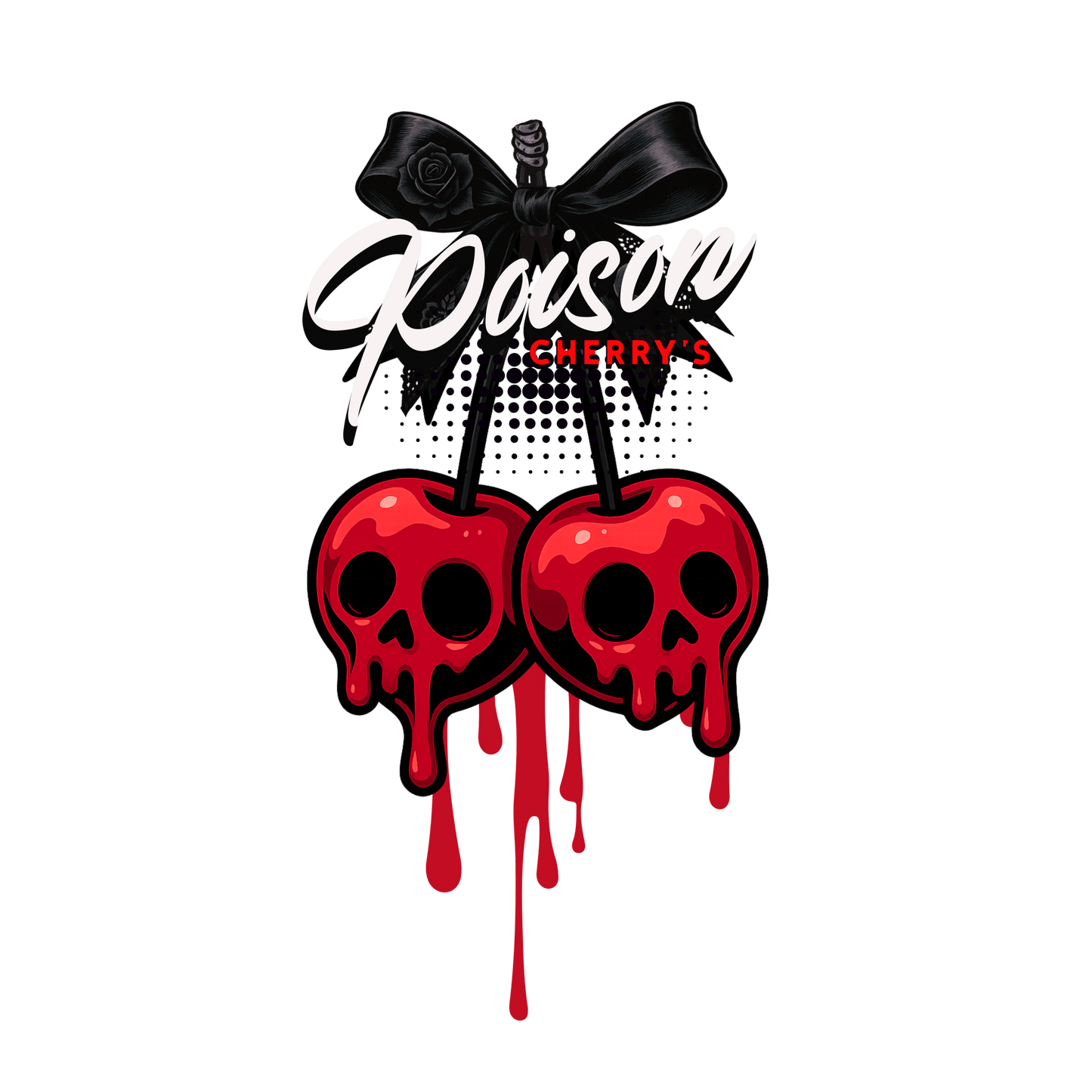 Poison Cherrys | Tasse 300 ml, matt weiß – SoulAndPixel Streetwear & Accessoires