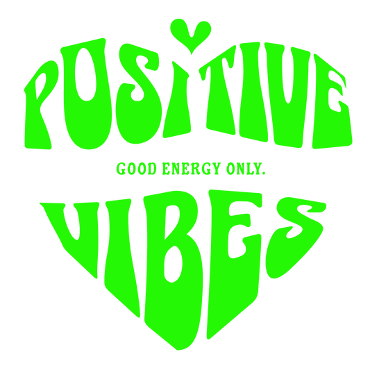Positive Vibes | Tasse 325 ml, glänzend schwarz – SoulAndPixel Streetwear & Accessoires