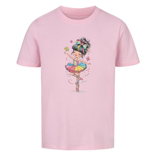 Rainbow Ballerina | Premium Organic Shirt, Bio - Baumwolle - DTF Druck – SoulAndPixel Streetwear & Accessoires