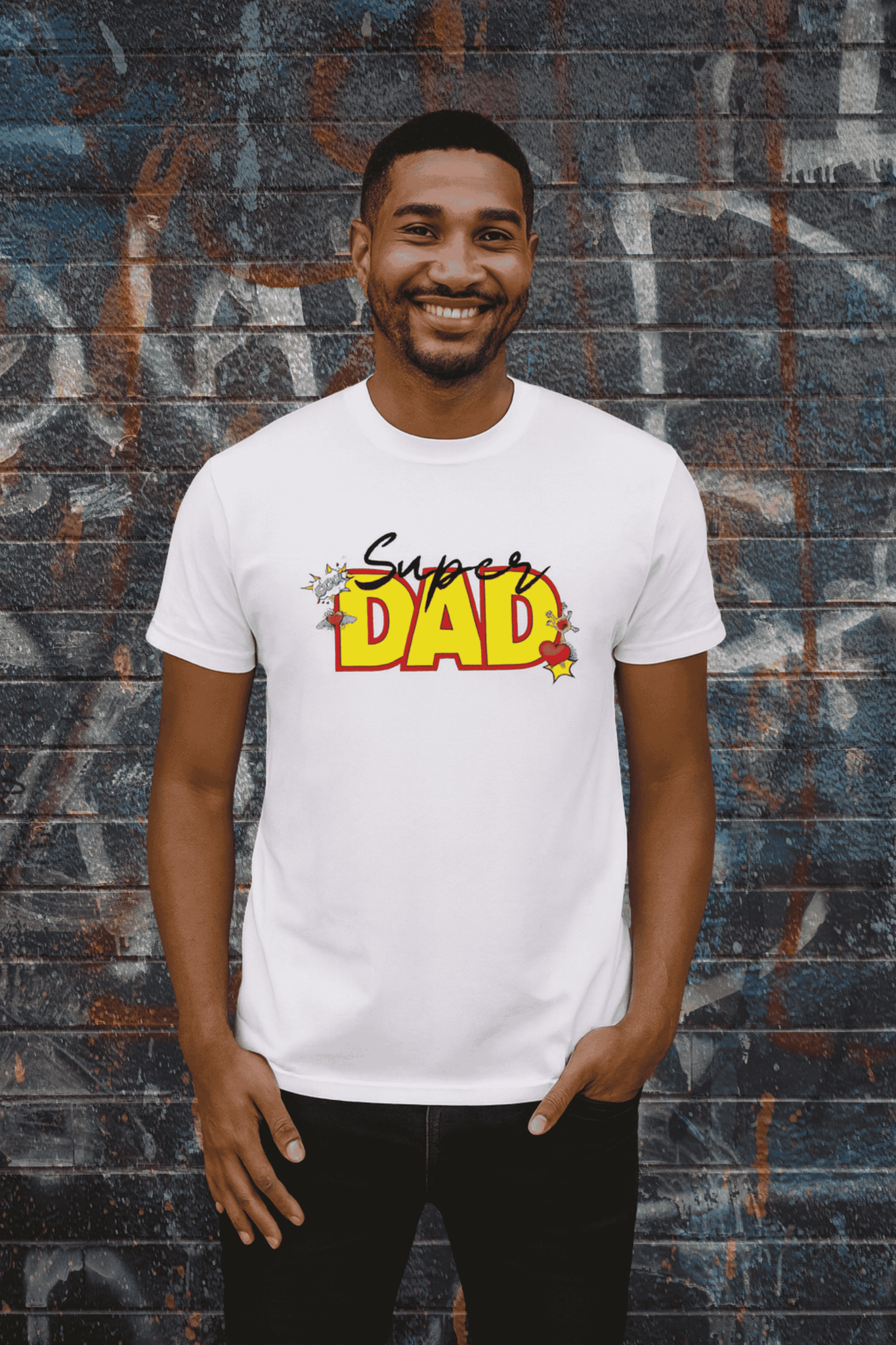 Super DAD | Premium T-Shirt, Bio - Baumwolle – SoulAndPixel Streetwear & Accessoires