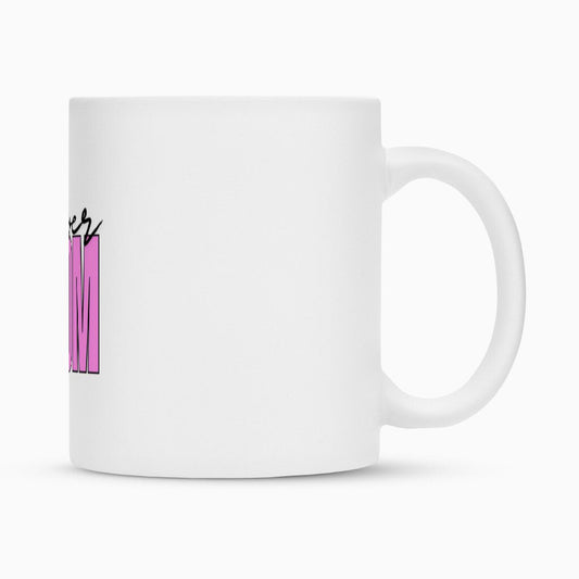 Super MOM | Tasse 300 ml, matt weiß – SoulAndPixel Streetwear & Accessoires
