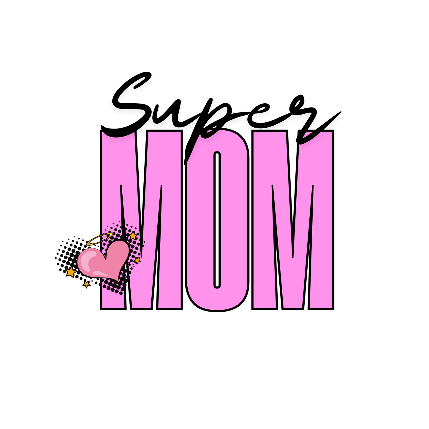 Super MOM | Tasse 300 ml, matt weiß – SoulAndPixel Streetwear & Accessoires