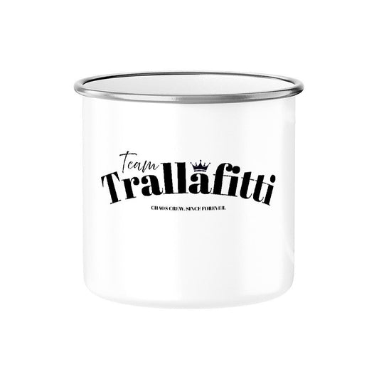 Team Trallafitti | Emaille Tasse, 300 ml – SoulAndPixel Streetwear & Accessoires