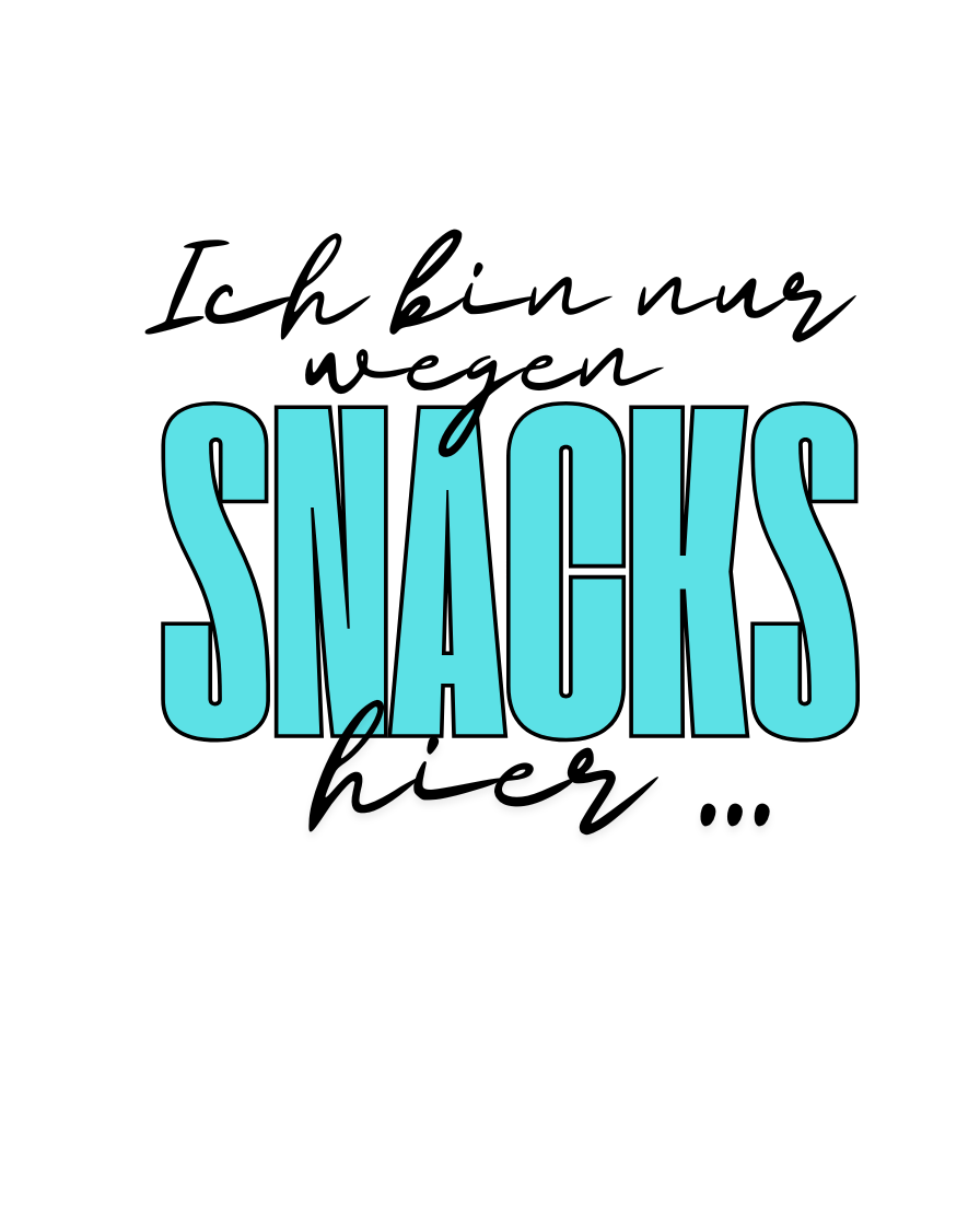 Wegen Snacks. | Keksdose inkl. luftdichtem Holzdeckel, 650 ml – SoulAndPixel Streetwear & Accessoires