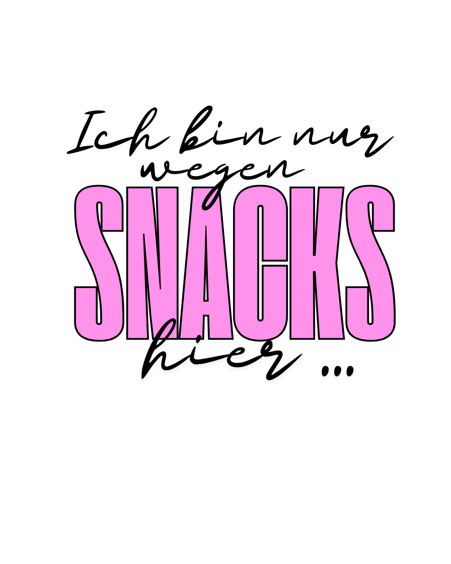 Wegen Snacks. | Keksdose inkl. luftdichtem Holzdeckel, 650 ml – SoulAndPixel Streetwear & Accessoires