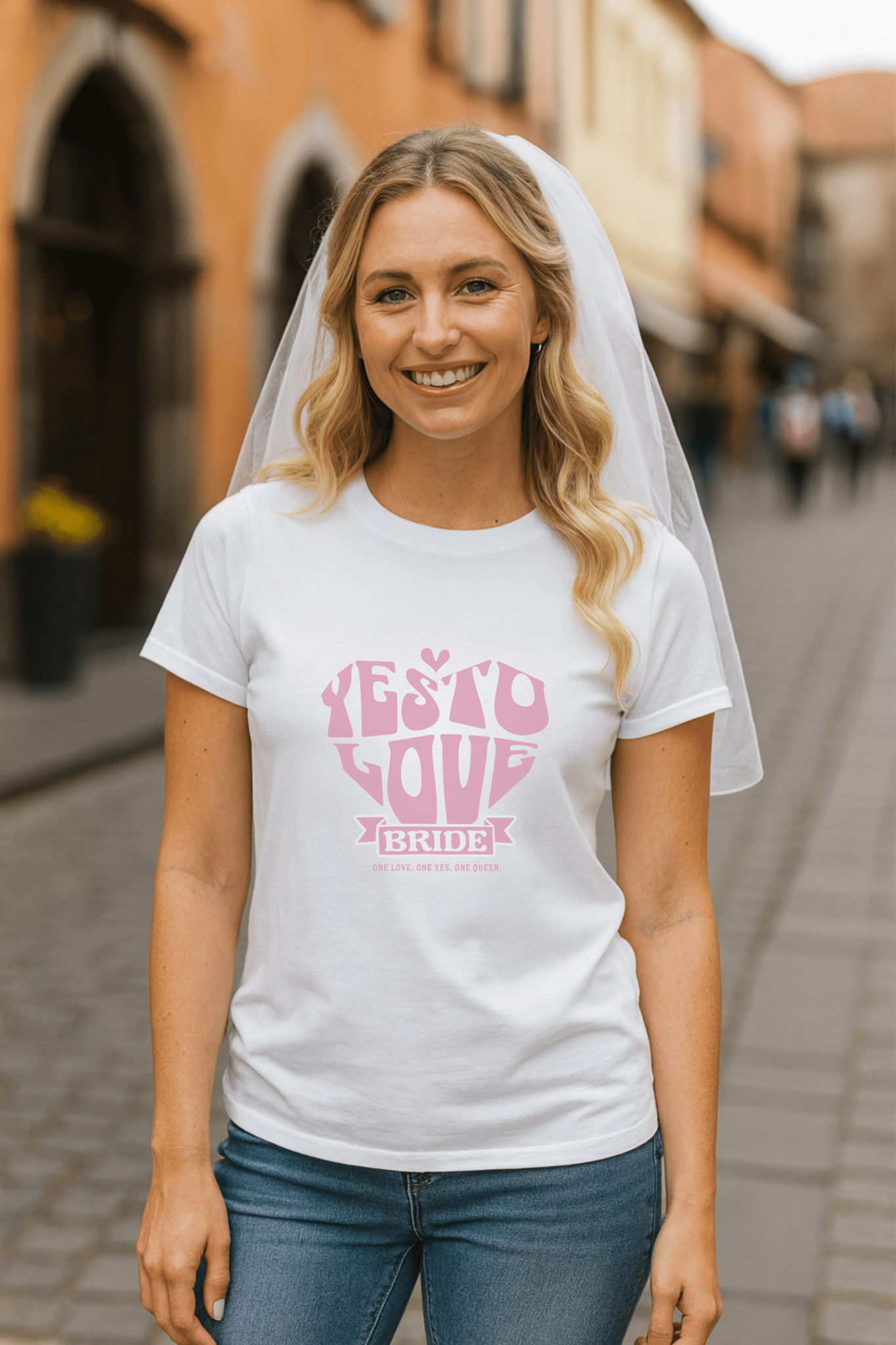 Yes to LOVE | Bride | Premium T-Shirt, Bio - Baumwolle – SoulAndPixel Streetwear & Accessoires
