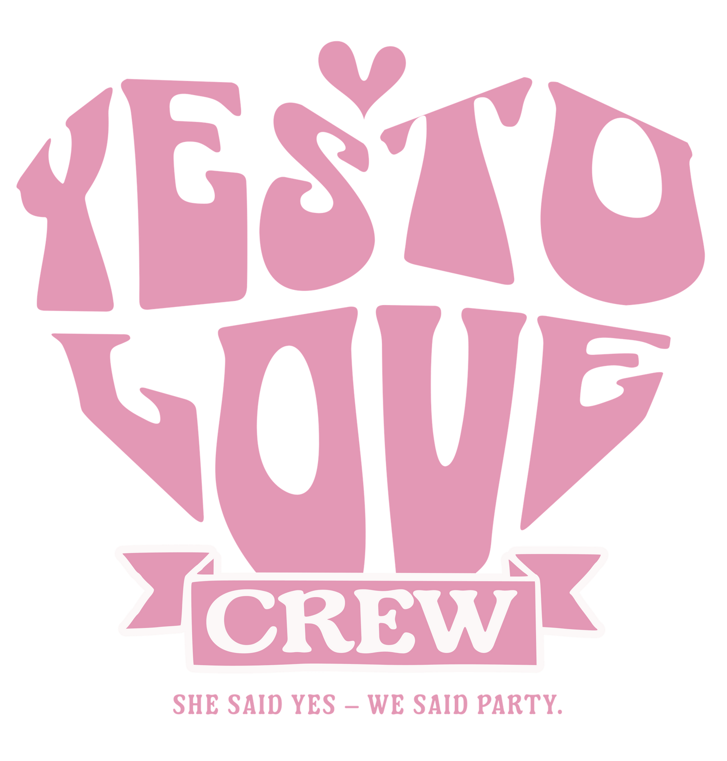 Yes to LOVE | Crew | Premium T-Shirt, Bio - Baumwolle – SoulAndPixel Streetwear & Accessoires
