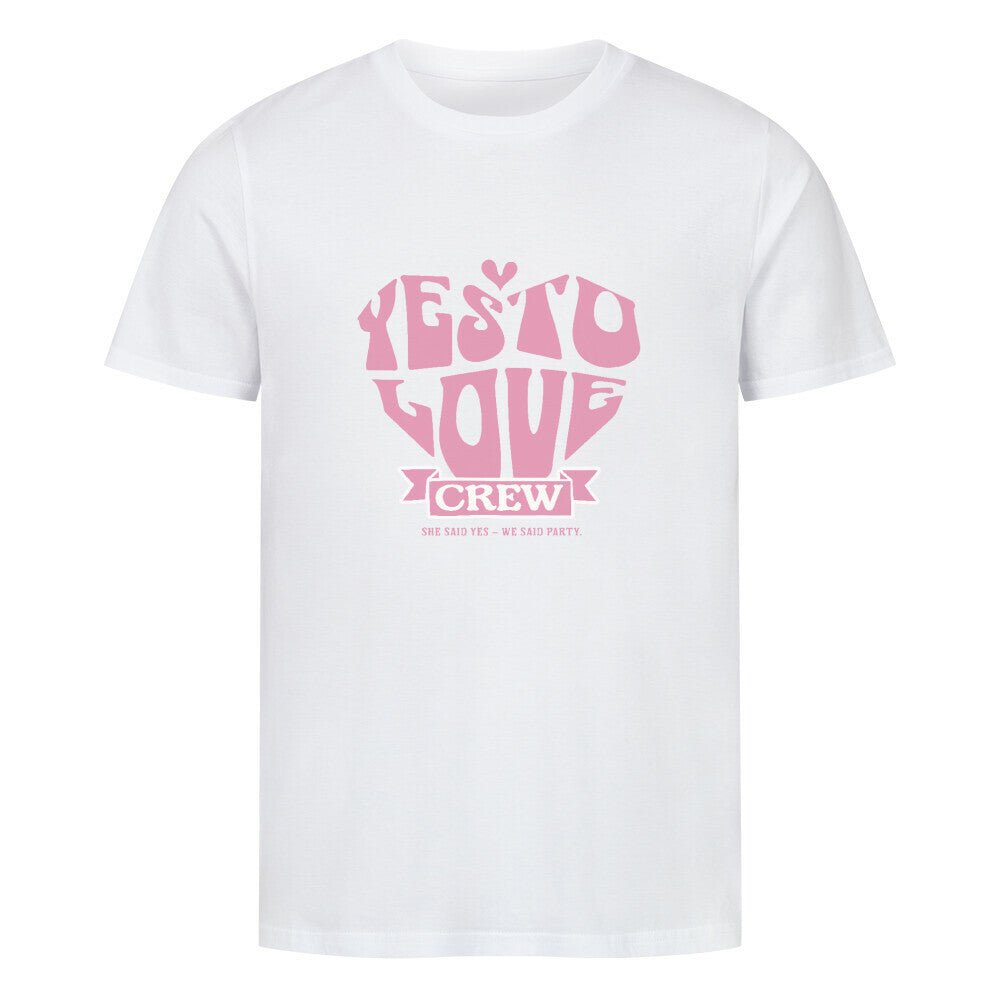 Yes to LOVE | Crew | Premium T-Shirt, Bio - Baumwolle – SoulAndPixel Streetwear & Accessoires