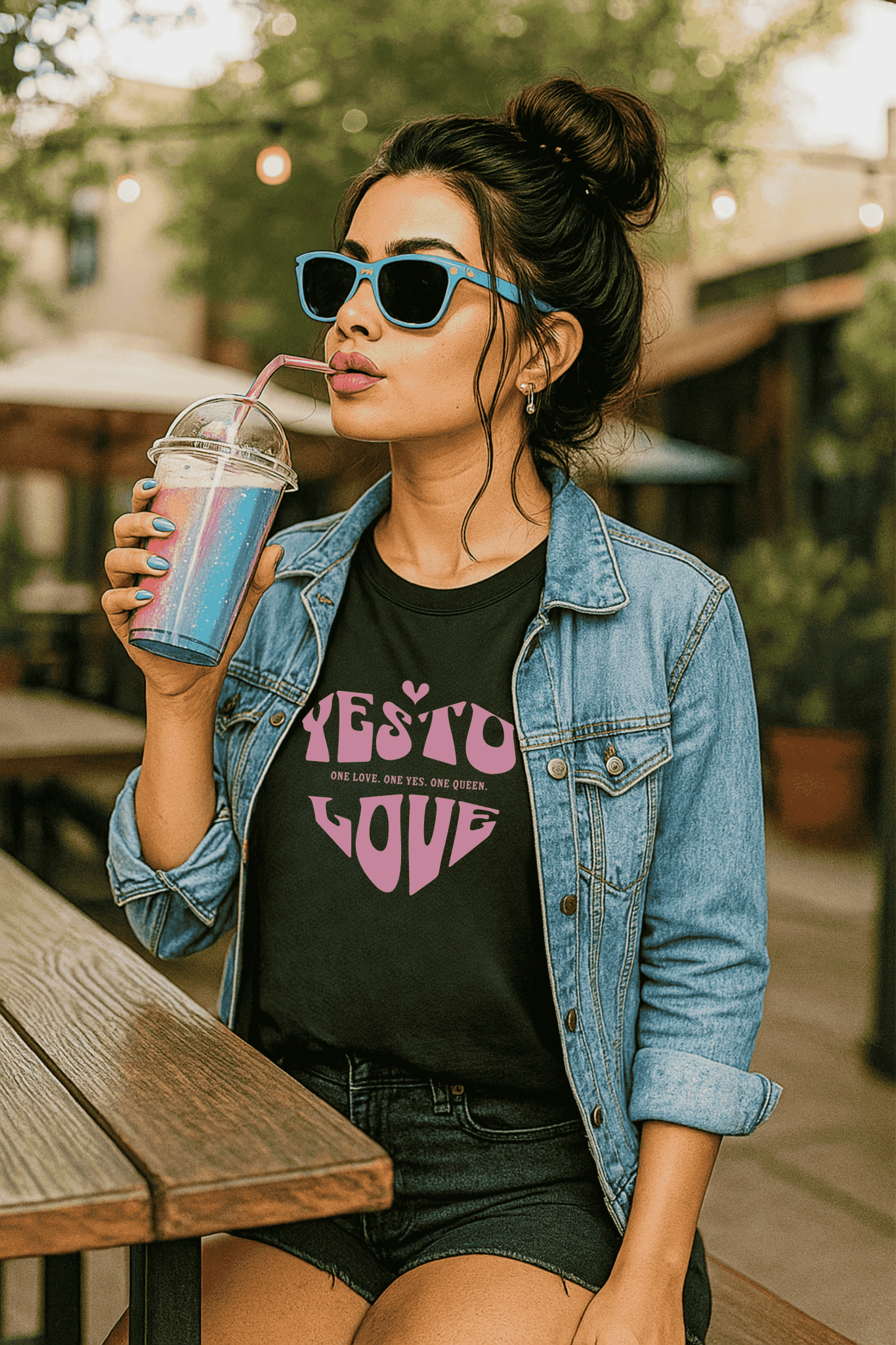 Yes to LOVE | Premium T-Shirt, Bio - Baumwolle – SoulAndPixel Streetwear & Accessoires