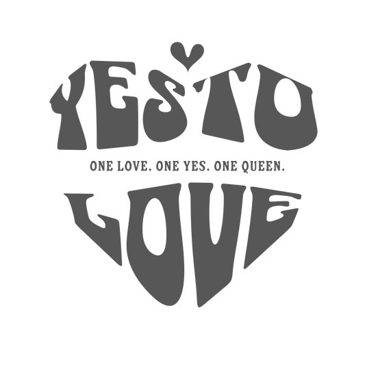 Yes to LOVE | Windlicht aus Glas, 12 cm - Laserprint – SoulAndPixel Streetwear & Accessoires